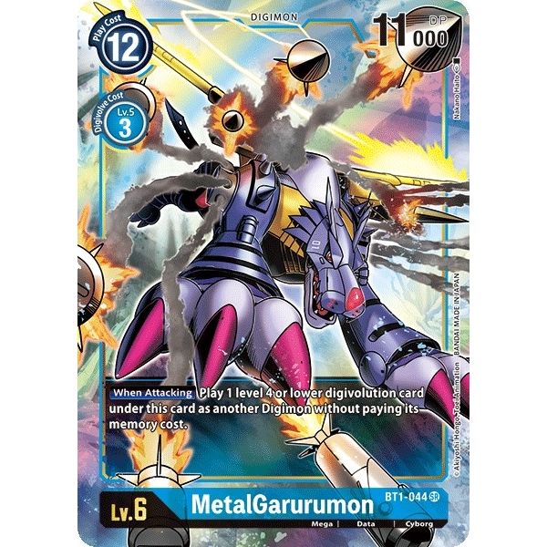Image for MetalGarurumon - BT1-044 (Alternate Art) (BT1-044 SR) (BT01-03A) - Digimon Card Game