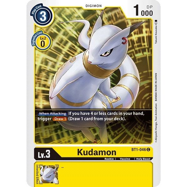 Image for Kudamon (BT1-046 C) (BT01-03A) - Digimon Card Game