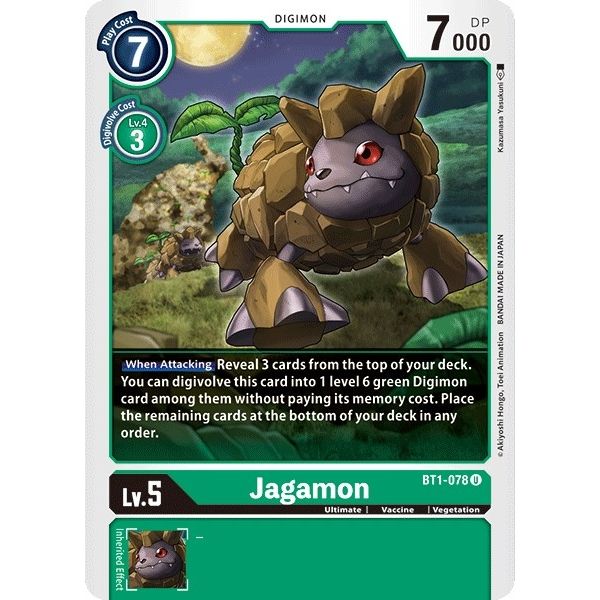 Image for Jagamon (BT1-078 U) (BT01-03A) - Digimon Card Game