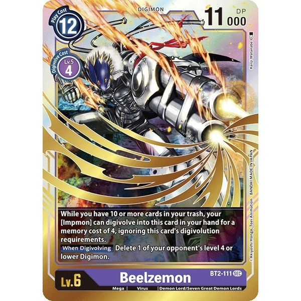 Image for Beelzemon (BT2-111 SEC) (BT01-03A) - Digimon Card Game