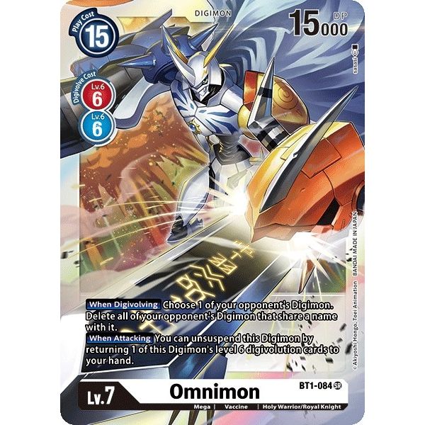 Image for Omnimon (BT1-084 SR) (BT01-03A) - Digimon Card Game