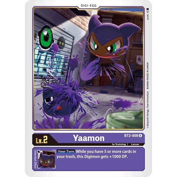 Image for Yaamon (BT2-008 R) (BT01-03A) - Digimon Card Game