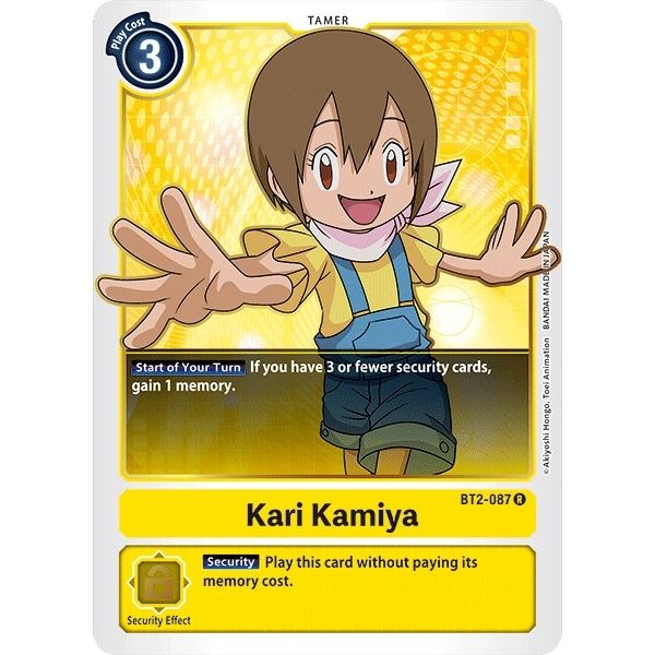 Image for Kari Kamiya (BT2-087 R) (BT01-03A) - Digimon Card Game