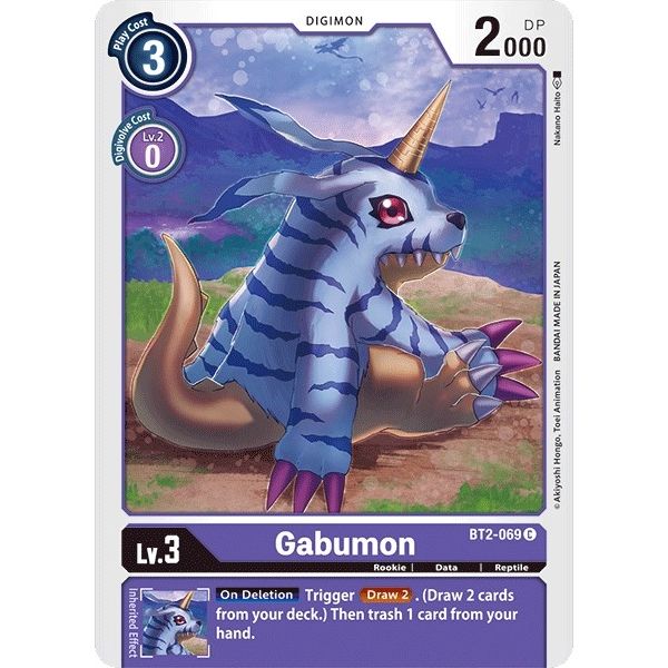 Image for Gabumon - BT2-069 (BT2-069 C) (BT01-03A) - Digimon Card Game