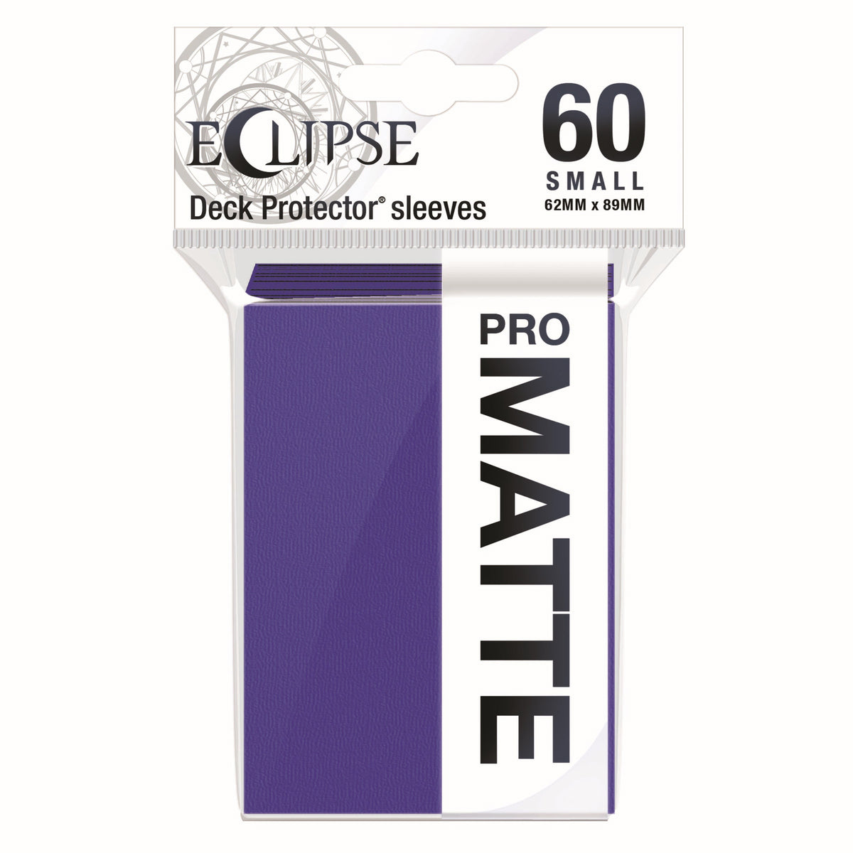 Image for PRO-Matte Eclipse Small Deck Protector Sleeves - Royal Purple (60-Pack) - Card Sleeves