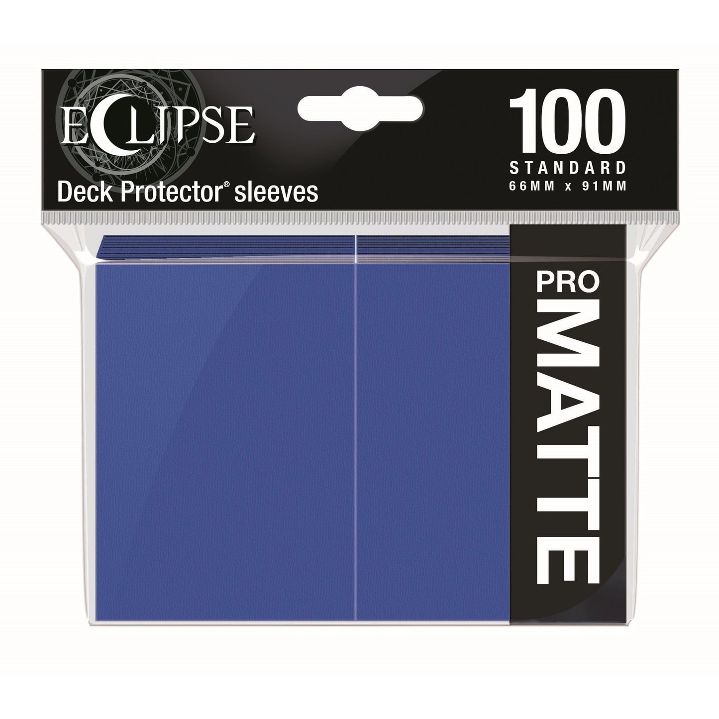 Image for PRO-Matte Eclipse Standard Deck Protector Sleeves - Pacific Blue (100-Pack) - Card Sleeves
