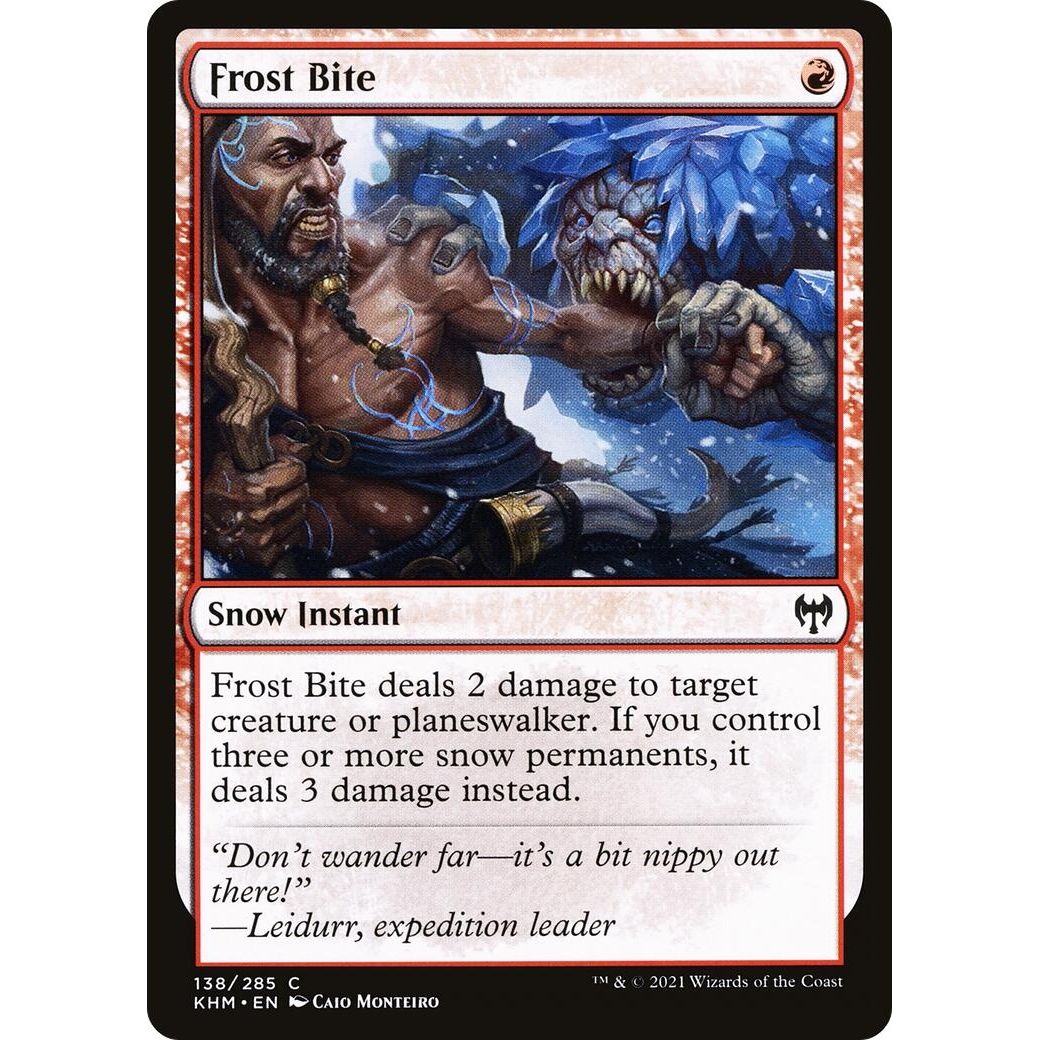 Image for Frost Bite (138) (KHM) - Magic: The Gathering