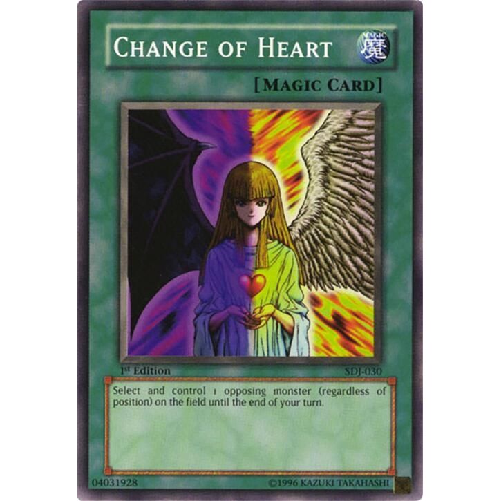 Image for Change of Heart (SDJ-030) (SDJ) - YuGiOh
