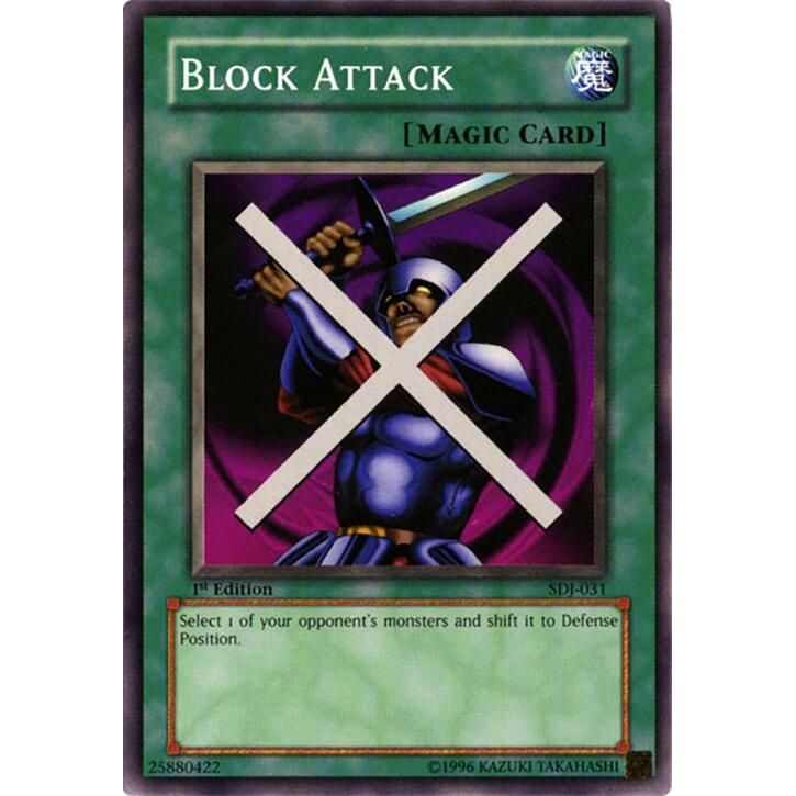 Image for Block Attack (SDJ-031) (SDJ) - YuGiOh
