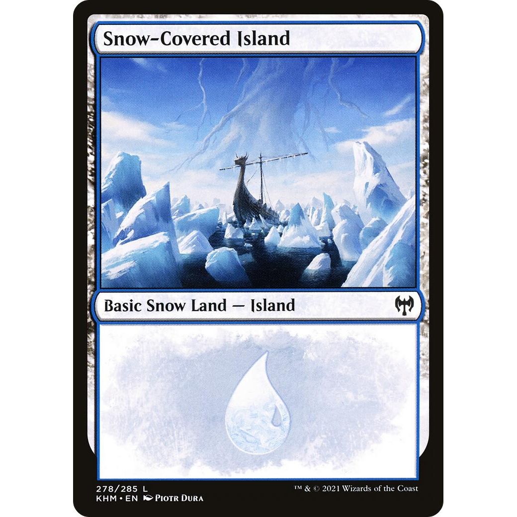 Image for Snow-Covered Island (278) (278) (KHM) - Magic: The Gathering