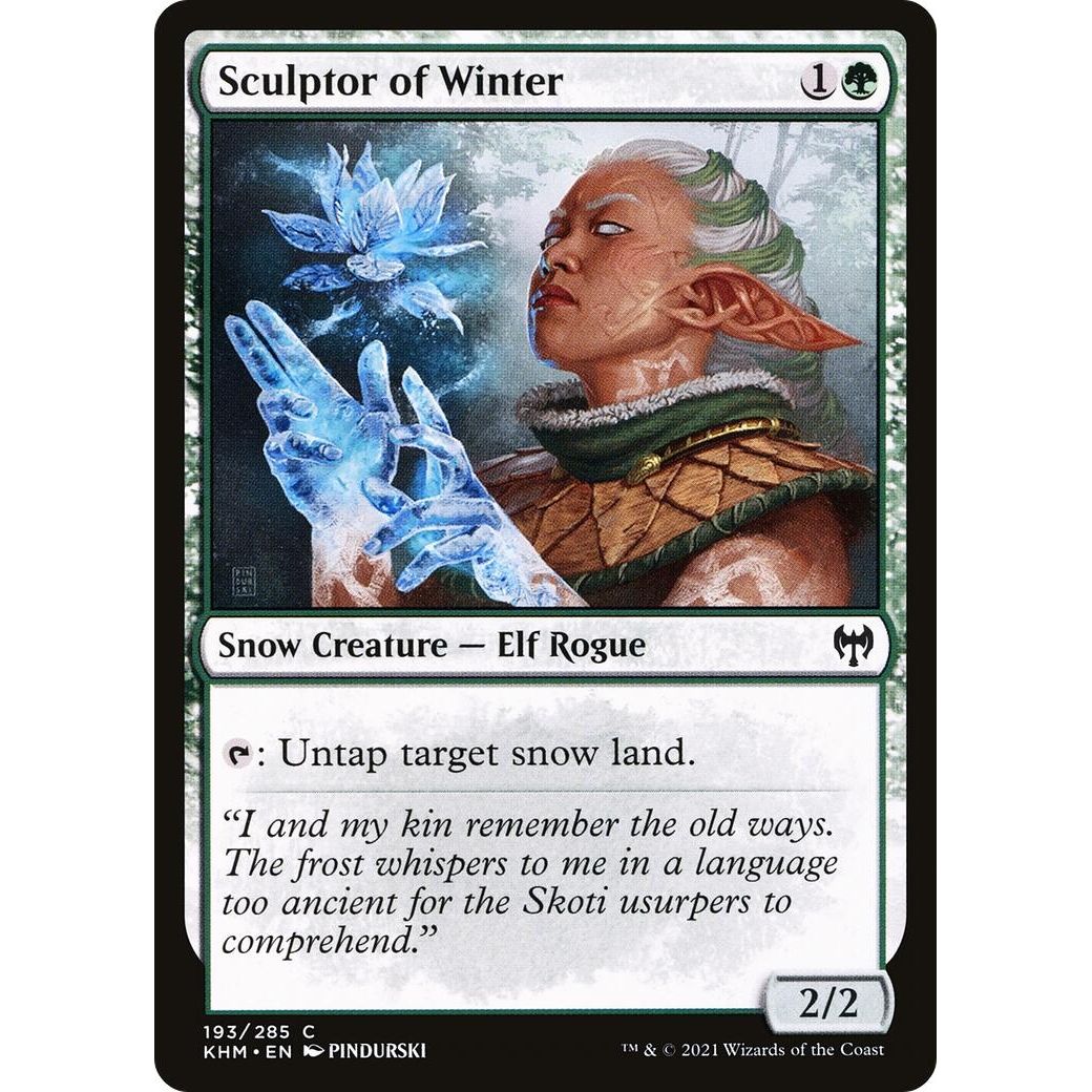 Image for Sculptor of Winter (193) (KHM) - Magic: The Gathering