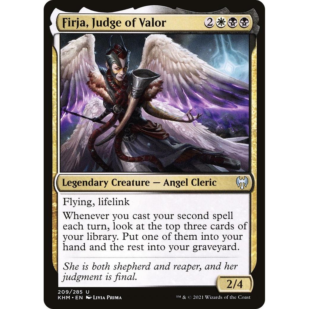 Image for Firja, Judge of Valor (209) (KHM) - Magic: The Gathering