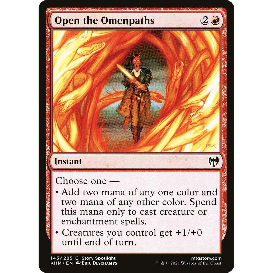 Image for Open the Omenpaths (143) (KHM) - Magic: The Gathering