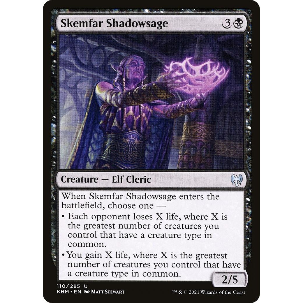Image for Skemfar Shadowsage (110) (KHM) - Magic: The Gathering
