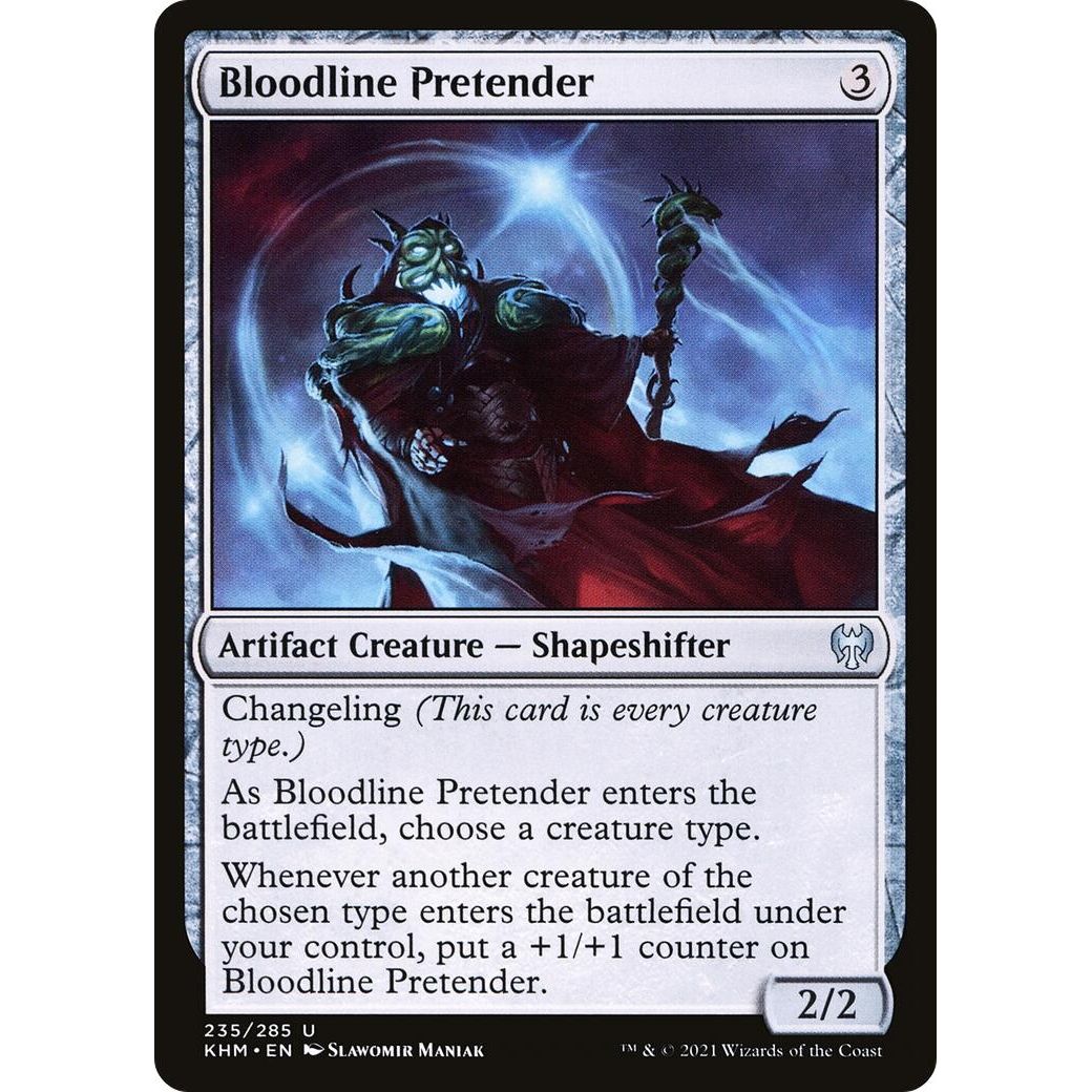Image for Bloodline Pretender (235) (KHM) - Magic: The Gathering