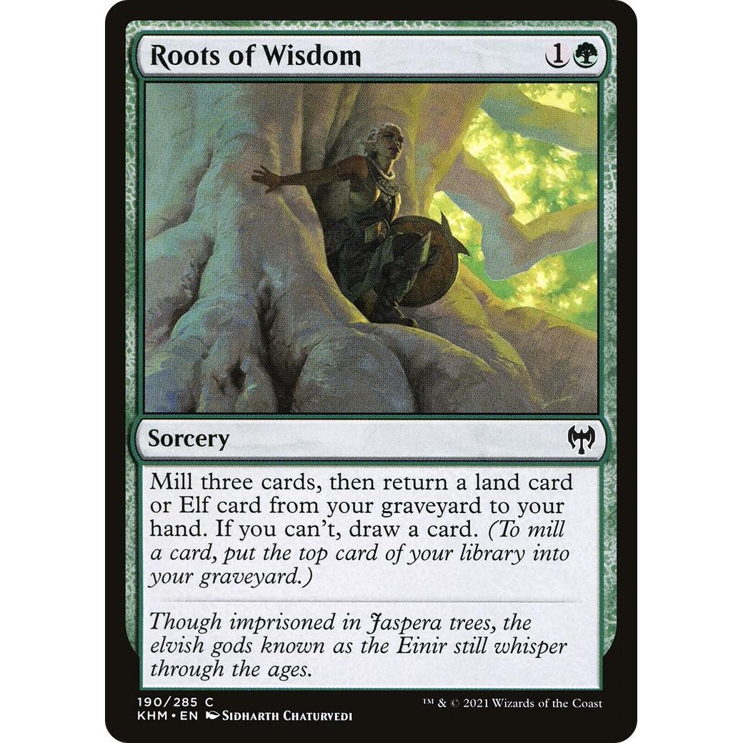Image for Roots of Wisdom (190) (KHM) - Magic: The Gathering