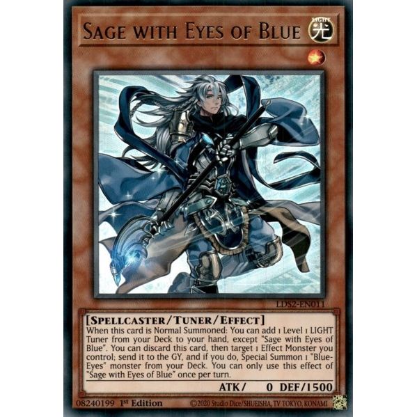Image for Sage with Eyes of Blue (LDS2-EN011) (LDS2) - YuGiOh