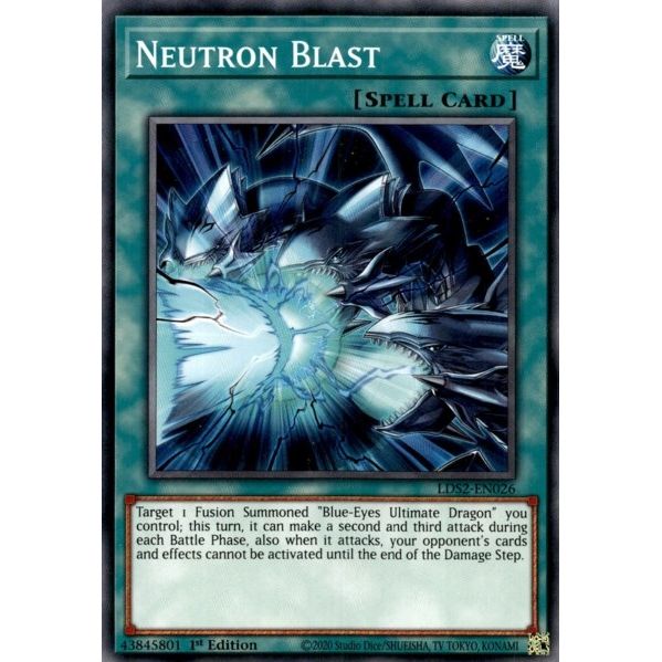 Image for Neutron Blast (LDS2-EN026) (LDS2) - YuGiOh