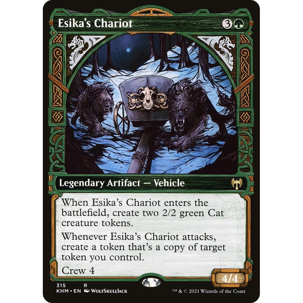 Image for Esika's Chariot (Showcase) (315) (KHM) - Magic: The Gathering