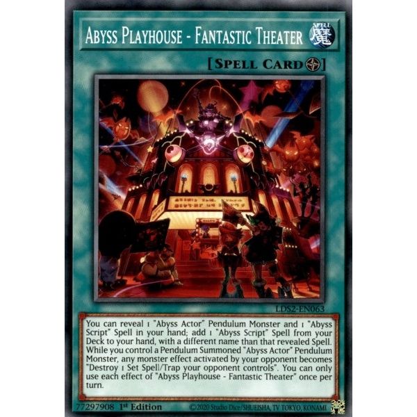 Image for Abyss Playhouse - Fantastic Theater (LDS2-EN063) (LDS2) - YuGiOh