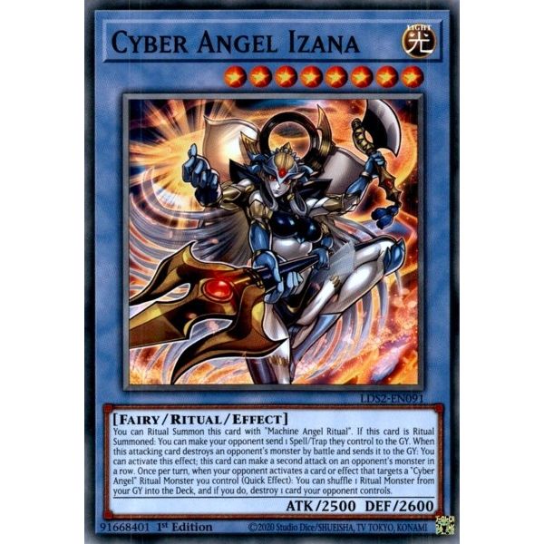 Image for Cyber Angel Izana (LDS2-EN091) (LDS2) - YuGiOh
