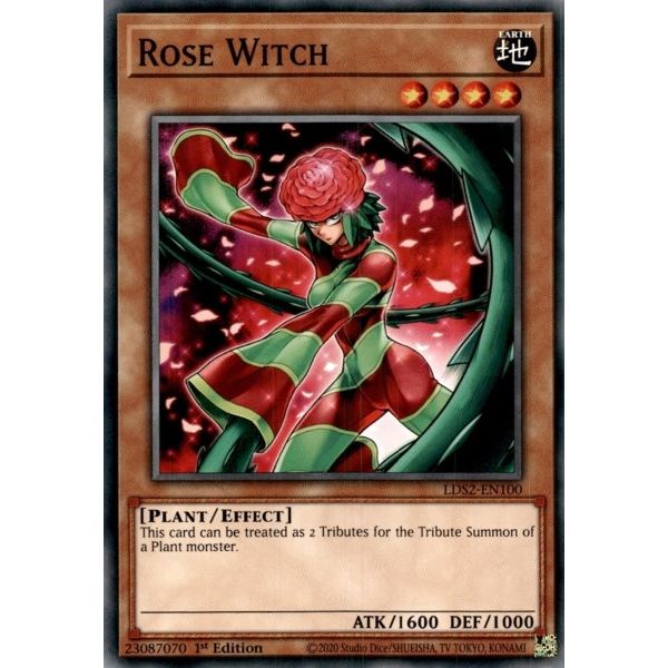 Image for Rose Witch (LDS2-EN100) (LDS2) - YuGiOh