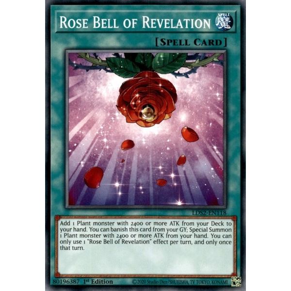 Image for Rose Bell of Revelation (LDS2-EN118) (LDS2) - YuGiOh
