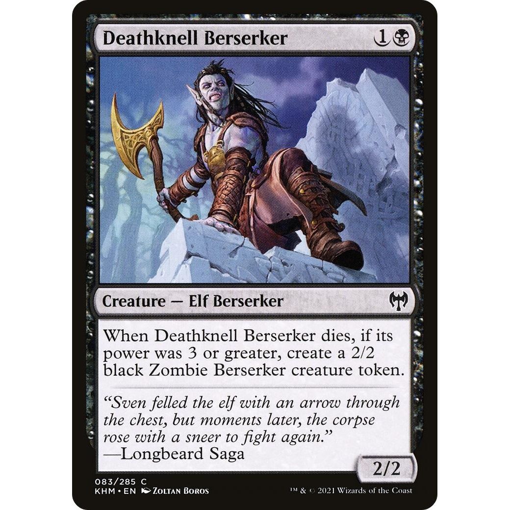 Image for Deathknell Berserker (83) (KHM) - Magic: The Gathering