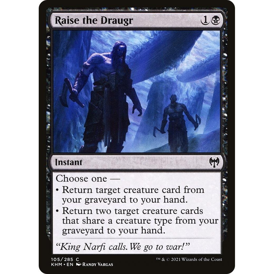 Image for Raise the Draugr (105) (KHM) - Magic: The Gathering