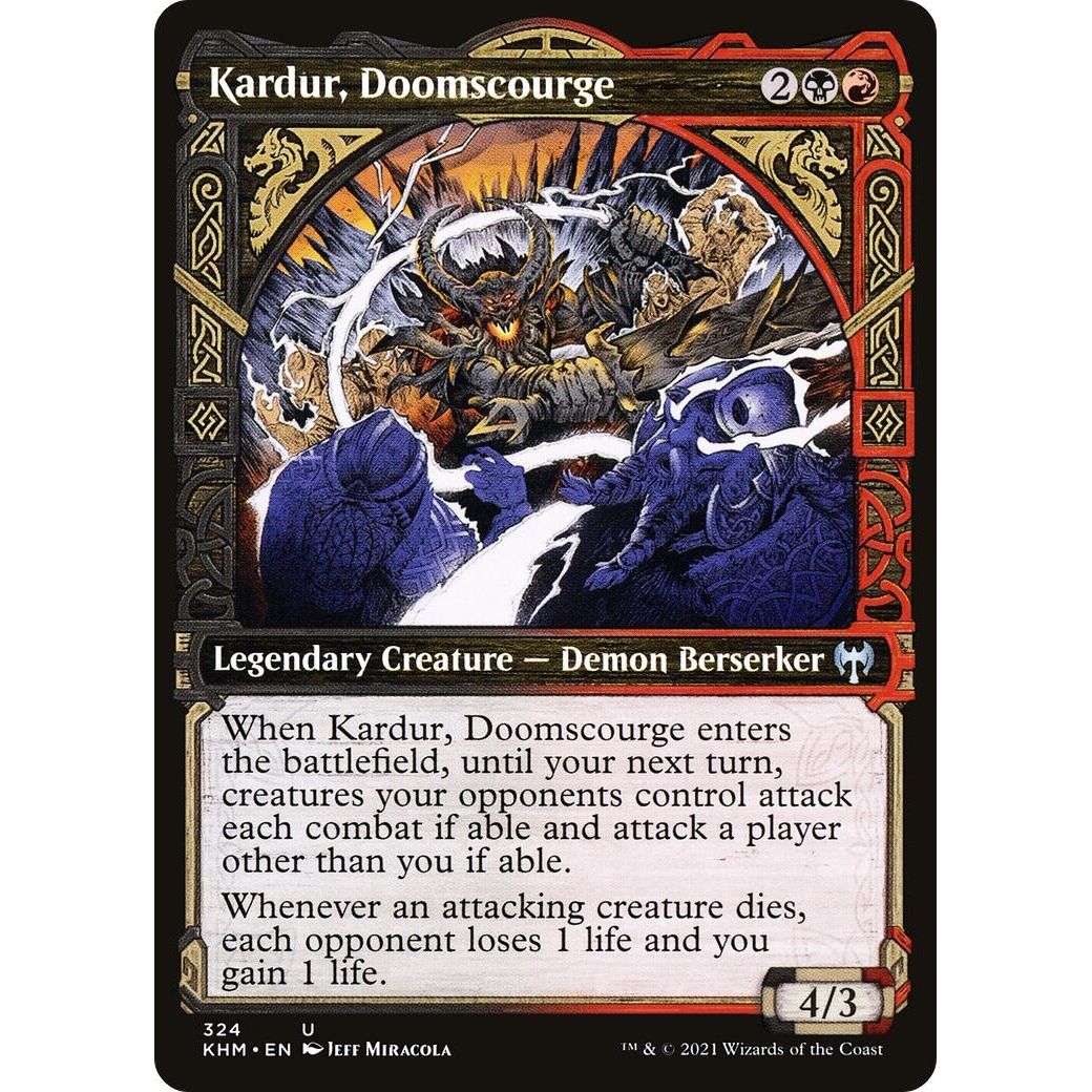 Image for Kardur, Doomscourge (Showcase) (324) (KHM) - Magic: The Gathering