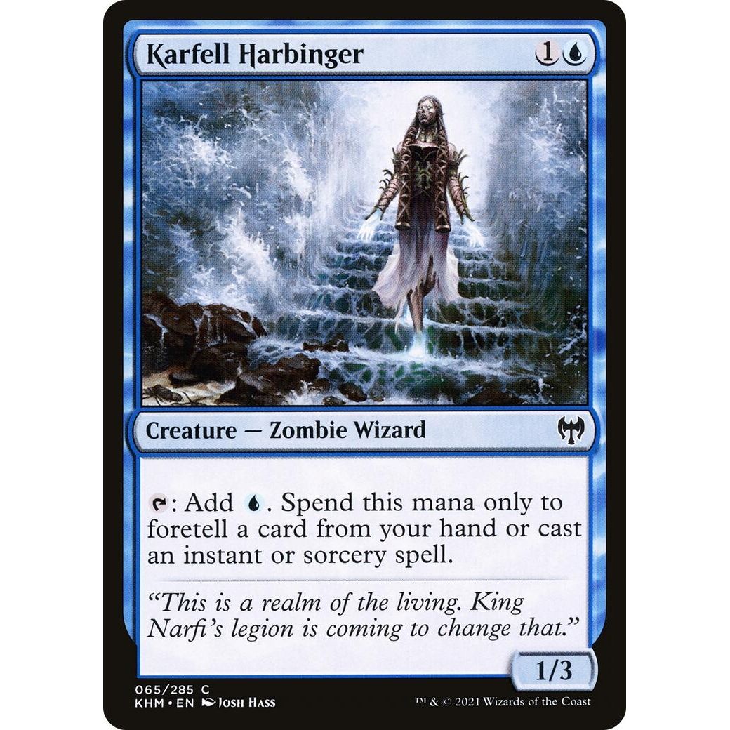 Image for Karfell Harbinger (65) (KHM) - Magic: The Gathering