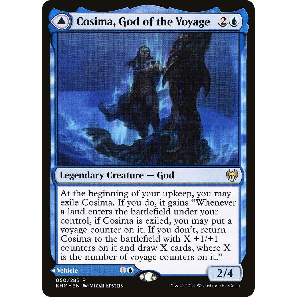 Image for Cosima, God of the Voyage (50) (KHM) - Magic: The Gathering