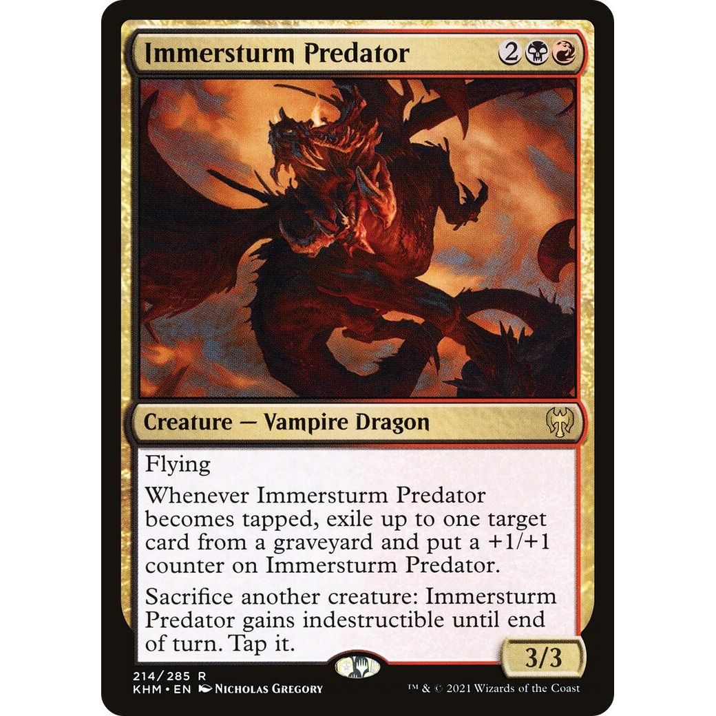 Image for Immersturm Predator (214) (KHM) - Magic: The Gathering