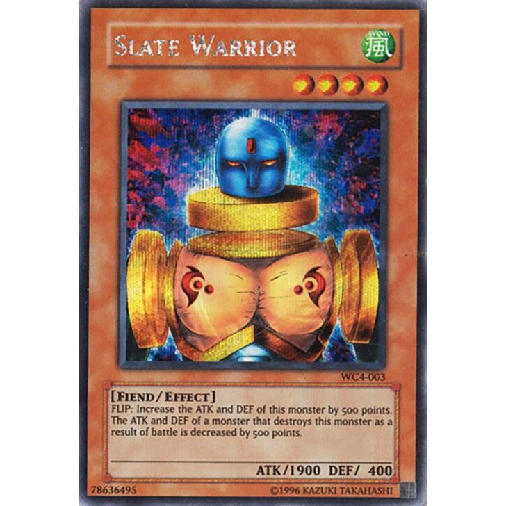 Image for Slate Warrior (WC4-003) (WC4) - YuGiOh