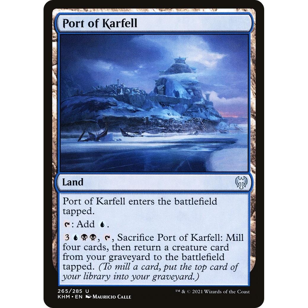 Image for Port of Karfell (265) (KHM) - Magic: The Gathering