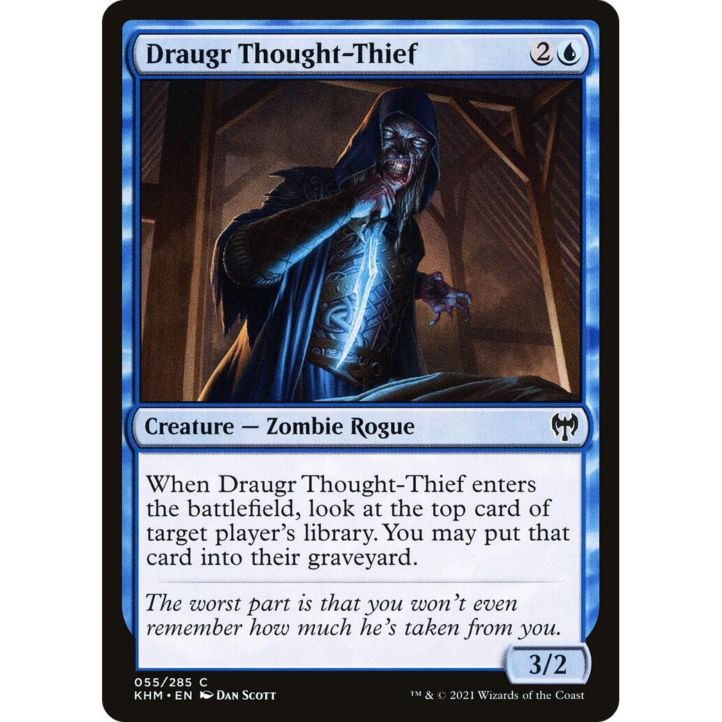Image for Draugr Thought-Thief (55) (KHM) - Magic: The Gathering
