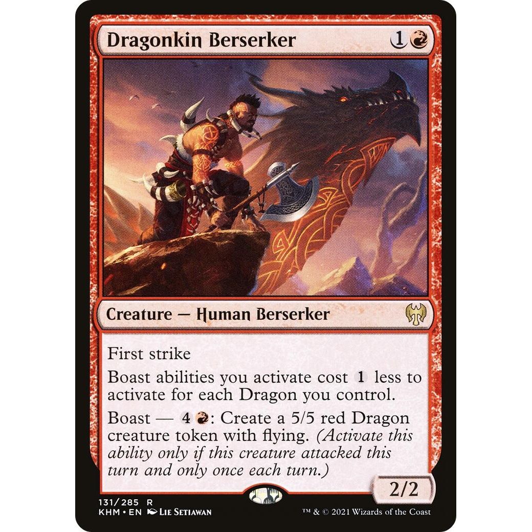 Image for Dragonkin Berserker (131) (KHM) - Magic: The Gathering