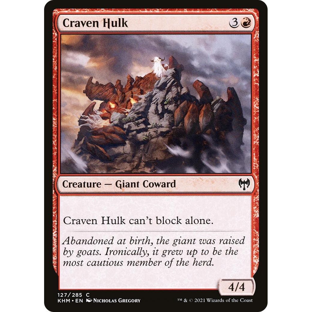 Image for Craven Hulk (127) (KHM) - Magic: The Gathering