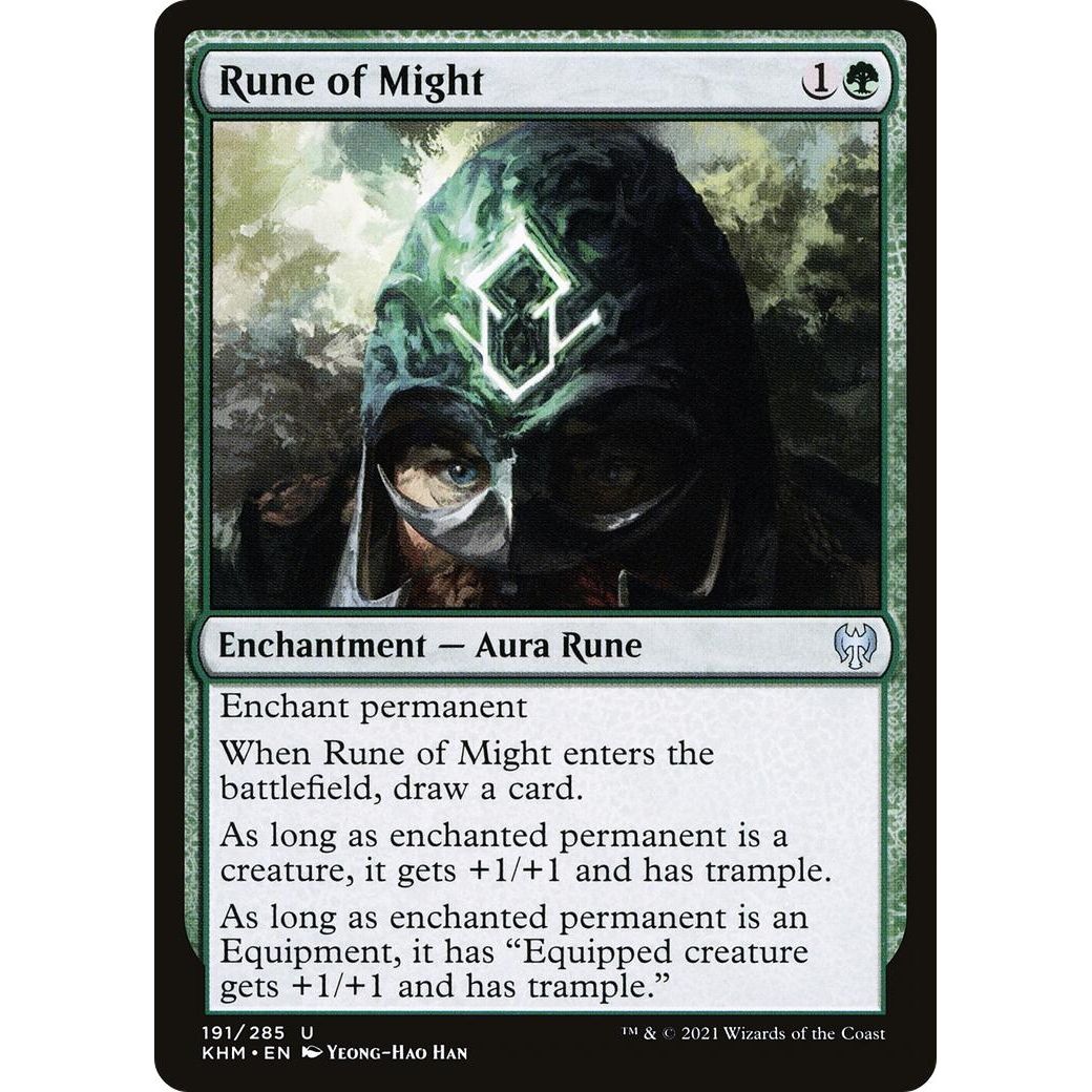 Image for Rune of Might (191) (KHM) - Magic: The Gathering