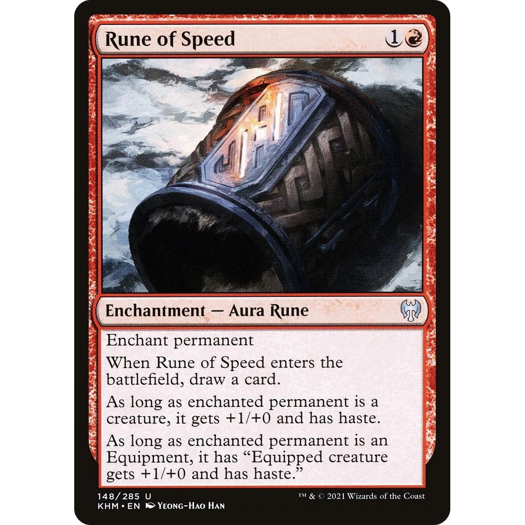 Image for Rune of Speed (148) (KHM) - Magic: The Gathering