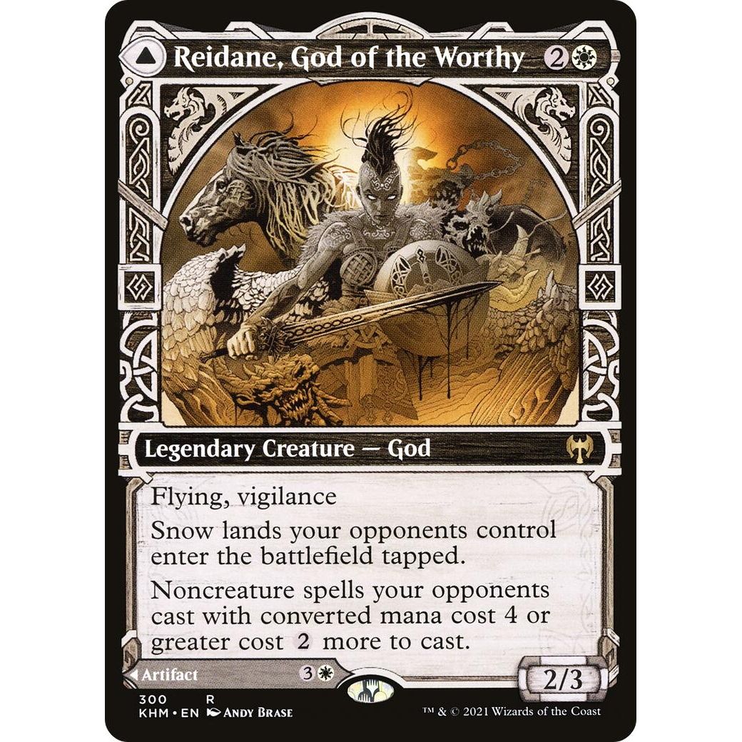 Image for Reidane, God of the Worthy (Showcase) (300) (KHM) - Magic: The Gathering
