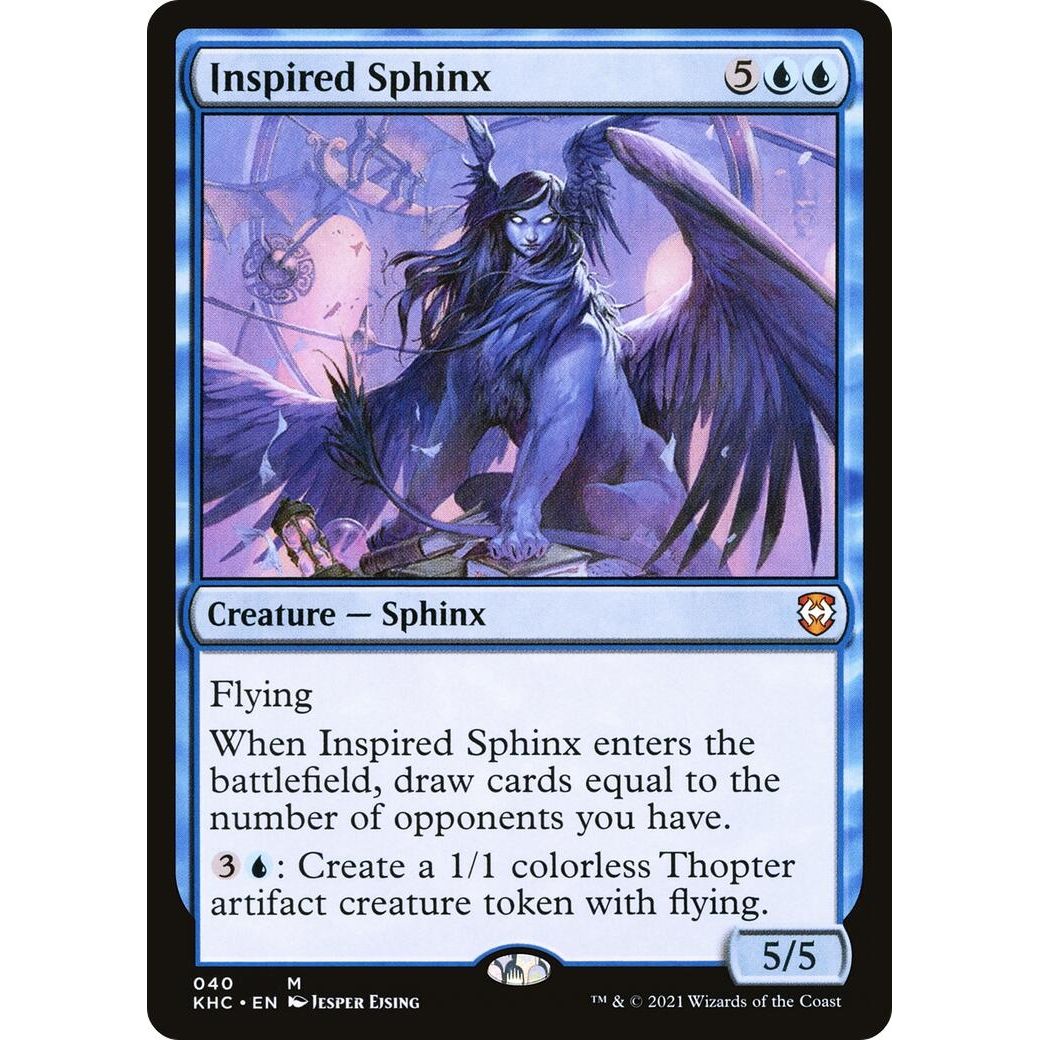 Image for Inspired Sphinx (40) (KHC) - Magic: The Gathering