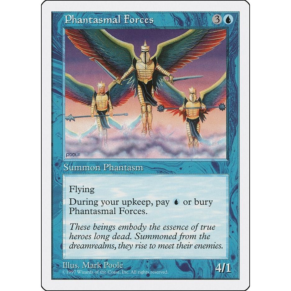 Image for Phantasmal Forces (5ED) - Magic: The Gathering