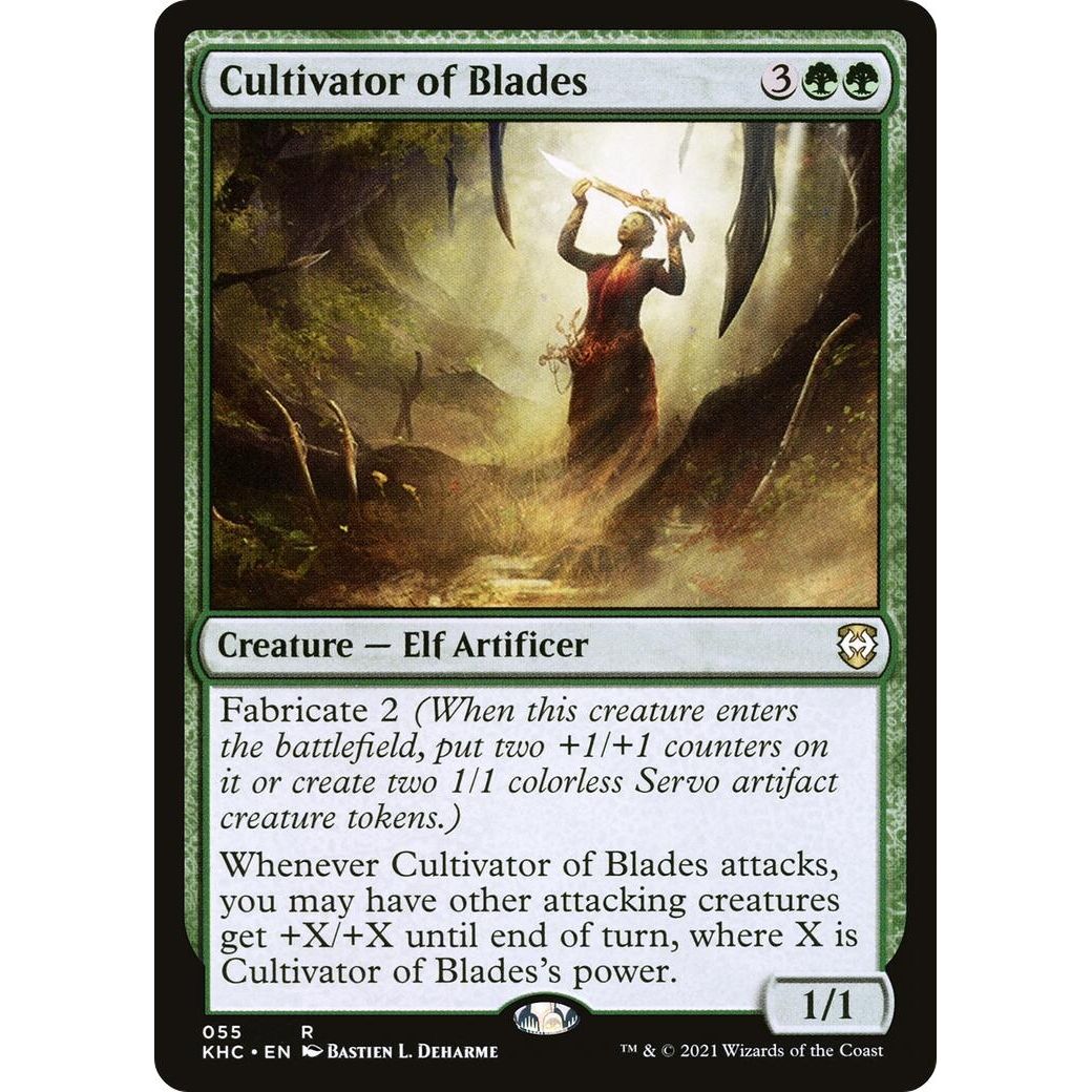Image for Cultivator of Blades (55) (KHC) - Magic: The Gathering