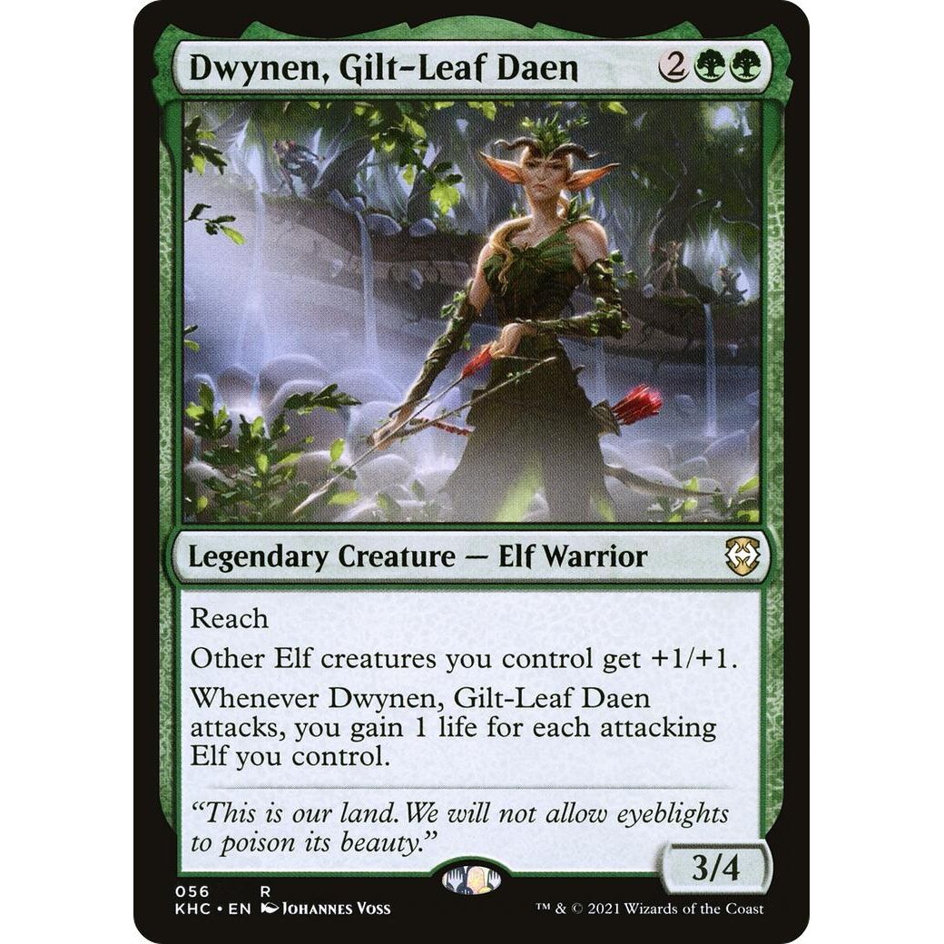 Image for Dwynen, Gilt-Leaf Daen (56) (KHC) - Magic: The Gathering