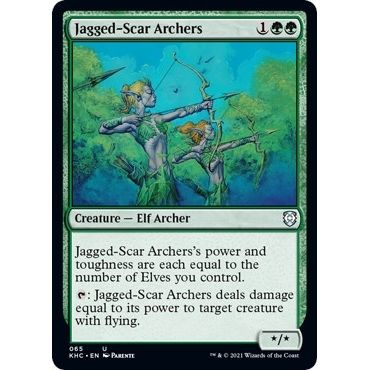 Image for Jagged-Scar Archers (65) (KHC) - Magic: The Gathering