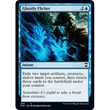 Image for Ghostly Flicker (39) (KHC) - Magic: The Gathering