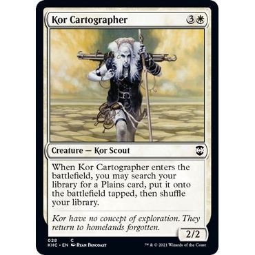 Image for Kor Cartographer (28) (KHC) - Magic: The Gathering