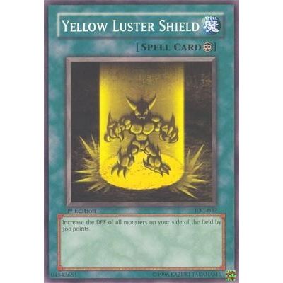 Image for Yellow Luster Shield (IOC-037) (IOC) - YuGiOh
