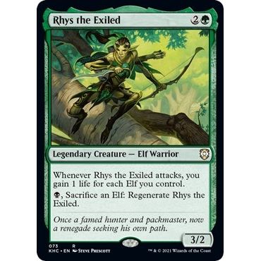 Image for Rhys the Exiled (73) (KHC) - Magic: The Gathering